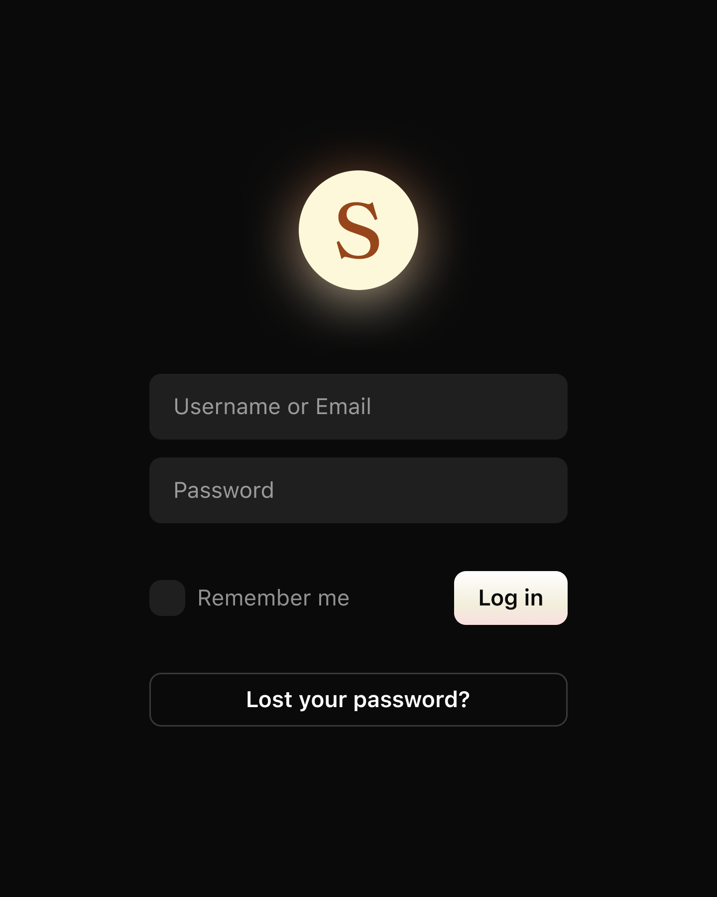 Blanket WordPress login mask