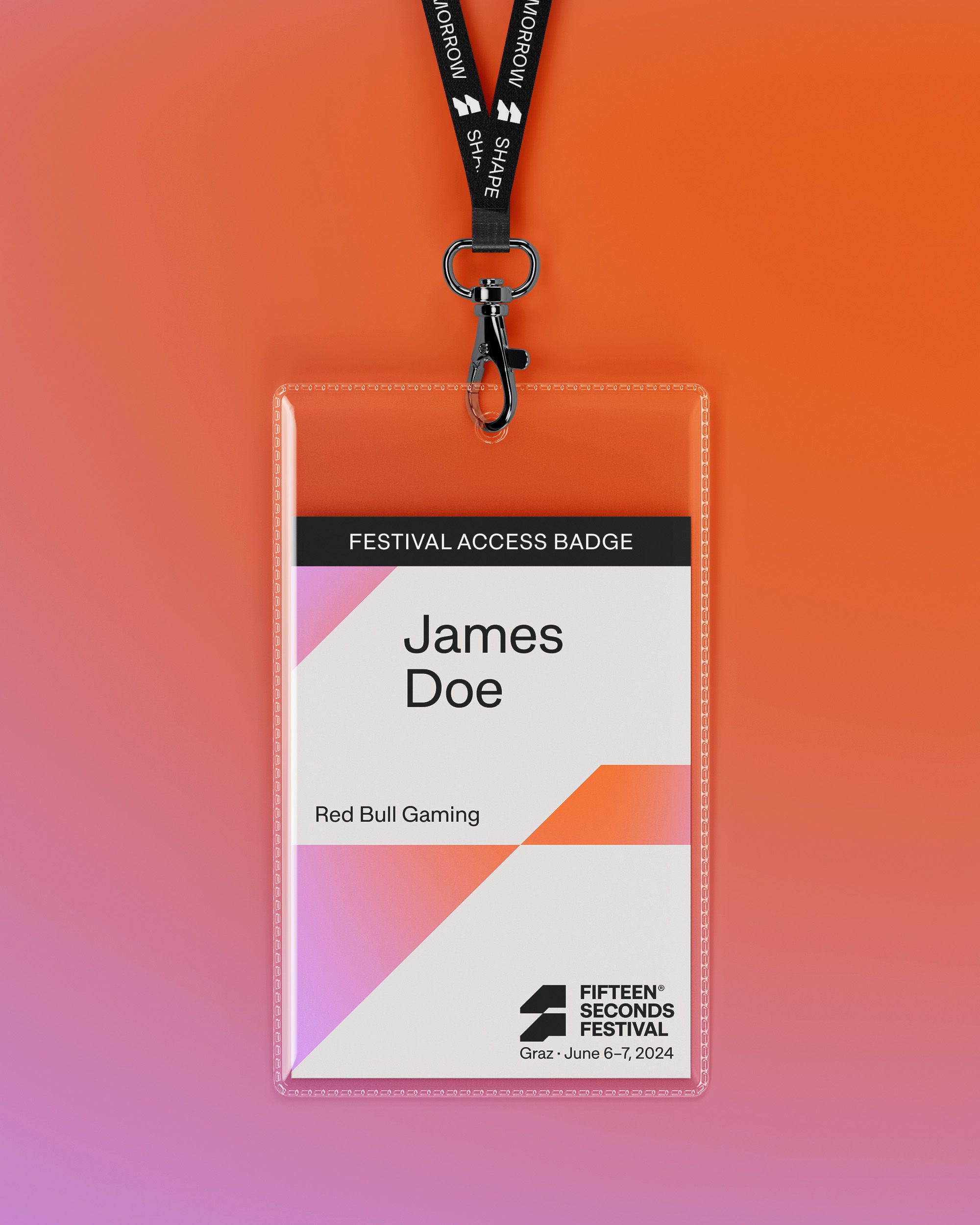 Fifteen Seconds Festival Access Badge