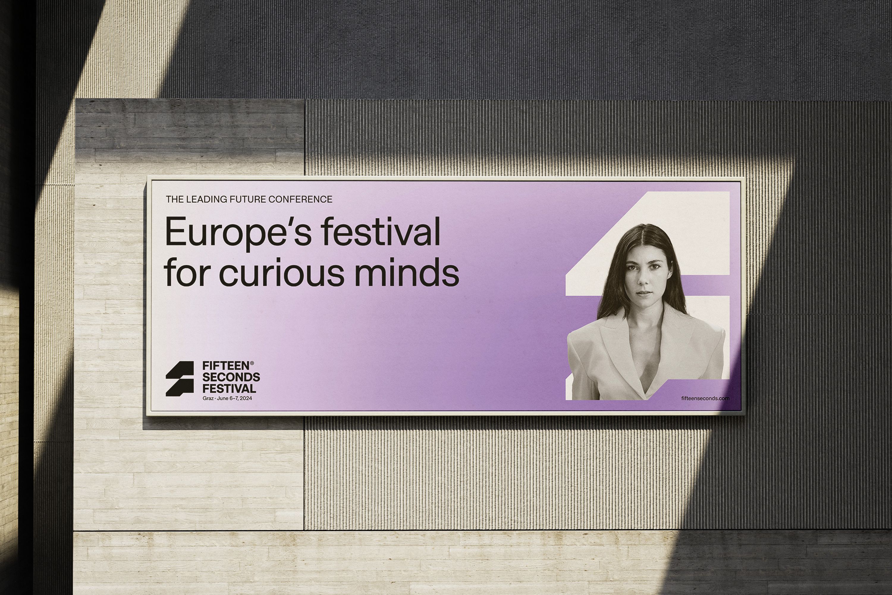 Fifteen Seconds Festival Banner