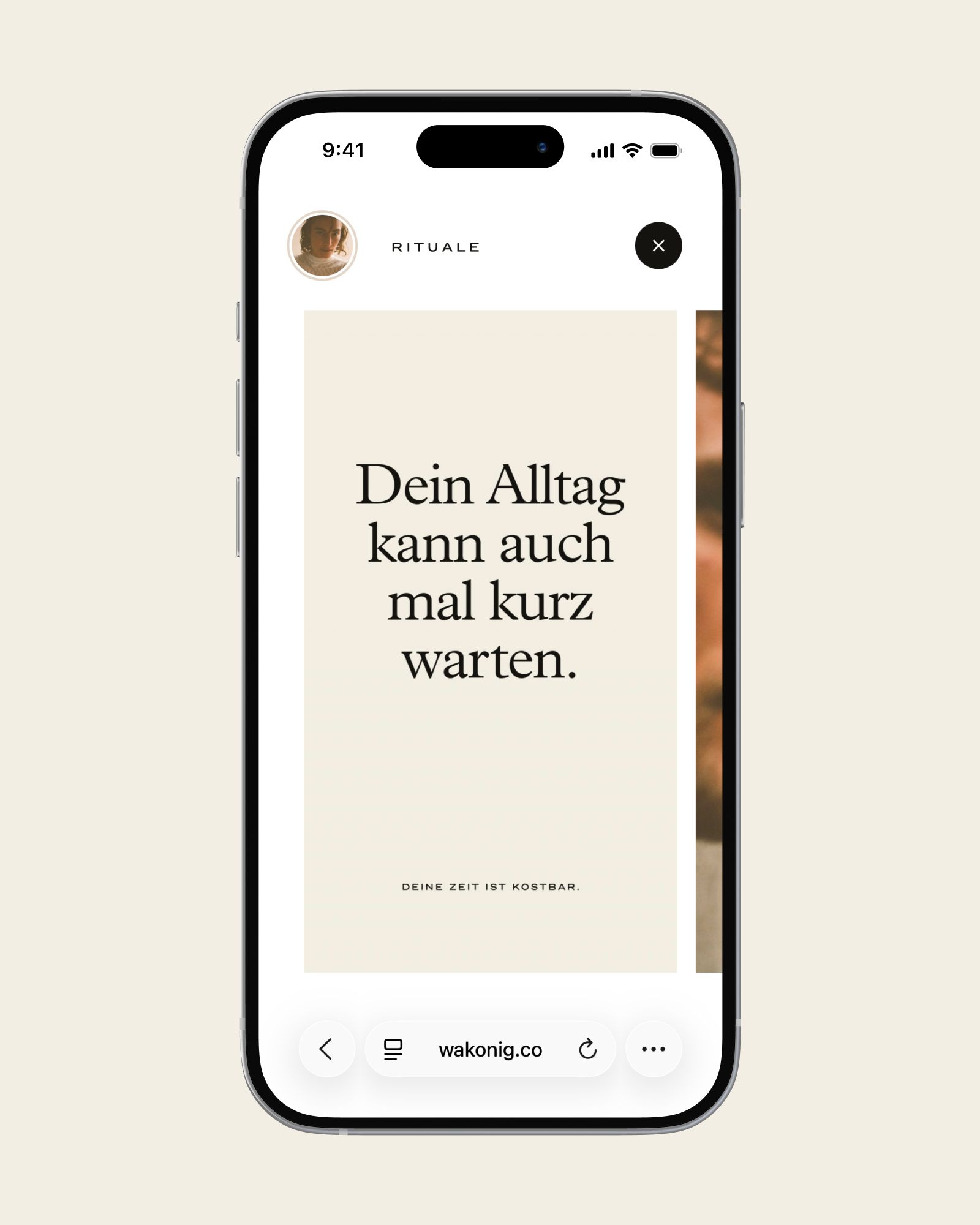 Stories feature